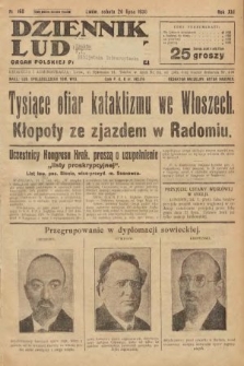 Dziennik Ludowy : organ Polskiej Partji Socjalistycznej. 1930, nr 168