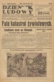 Dziennik Ludowy : organ Polskiej Partji Socjalistycznej. 1930, nr 171