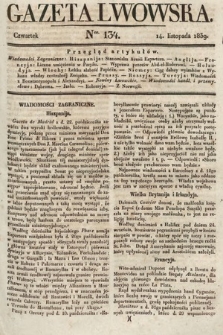 Gazeta Lwowska. 1839, nr 134