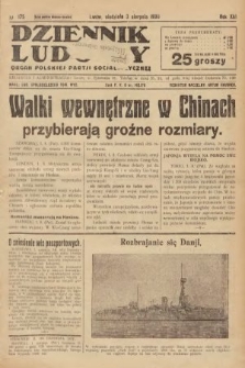 Dziennik Ludowy : organ Polskiej Partji Socjalistycznej. 1930, nr 175