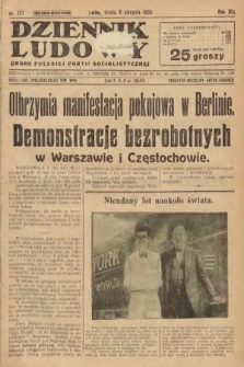 Dziennik Ludowy : organ Polskiej Partji Socjalistycznej. 1930, nr 177