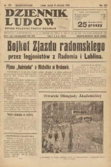 Dziennik Ludowy : organ Polskiej Partji Socjalistycznej. 1930, nr 179