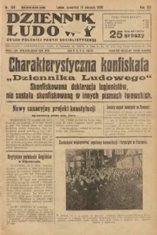 Dziennik Ludowy : organ Polskiej Partji Socjalistycznej. 1930, nr 184