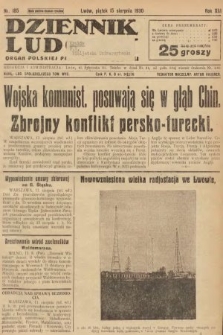 Dziennik Ludowy : organ Polskiej Partji Socjalistycznej. 1930, nr 185