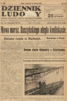 Dziennik Ludowy : organ Polskiej Partji Socjalistycznej. 1930, nr 189