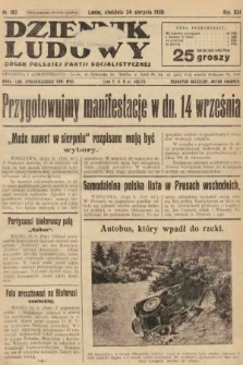 Dziennik Ludowy : organ Polskiej Partji Socjalistycznej. 1930, nr 192