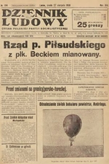 Dziennik Ludowy : organ Polskiej Partji Socjalistycznej. 1930, nr 194