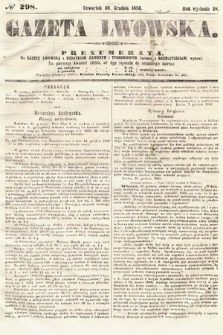 Gazeta Lwowska. 1858, nr 298