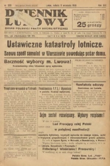 Dziennik Ludowy : organ Polskiej Partji Socjalistycznej. 1930, nr 203