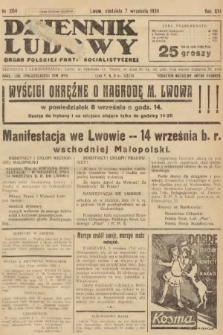 Dziennik Ludowy : organ Polskiej Partji Socjalistycznej. 1930, nr 204