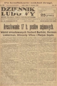 Dziennik Ludowy : organ Polskiej Partji Socjalistycznej. 1930, nr 208