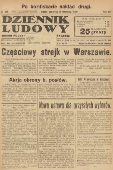 Dziennik Ludowy : organ Polskiej Partji Socjalistycznej. 1930, nr 214