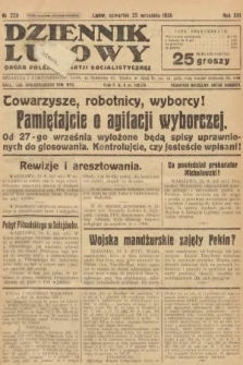 Dziennik Ludowy : organ Polskiej Partji Socjalistycznej. 1930, nr 220