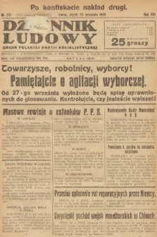 Dziennik Ludowy : organ Polskiej Partji Socjalistycznej. 1930, nr 221