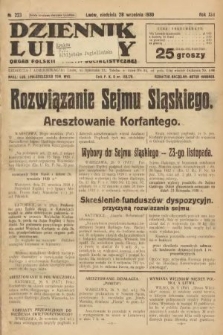 Dziennik Ludowy : organ Polskiej Partji Socjalistycznej. 1930, nr 223