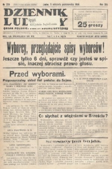 Dziennik Ludowy : organ Polskiej Partji Socjalistycznej. 1930, nr 229