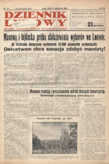 Dziennik Ludowy : organ Polskiej Partji Socjalistycznej. 1930, nr 237