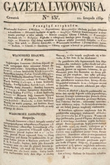 Gazeta Lwowska. 1839, nr 137