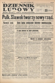 Dziennik Ludowy : organ Polskiej Partji Socjalistycznej. 1930, nr 277