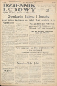 Dziennik Ludowy : organ Polskiej Partji Socjalistycznej. 1930, nr 279