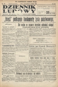 Dziennik Ludowy : organ Polskiej Partji Socjalistycznej. 1930, nr 292