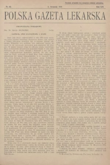 Polska Gazeta Lekarska. 1935, nr 44