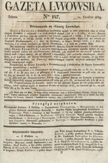 Gazeta Lwowska. 1839, nr 147
