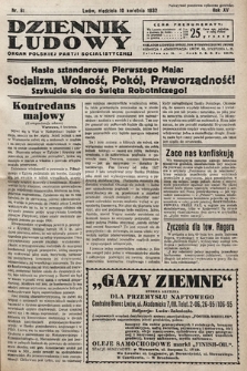 Dziennik Ludowy : organ Polskiej Partij Socjalistycznej. 1932, nr 81