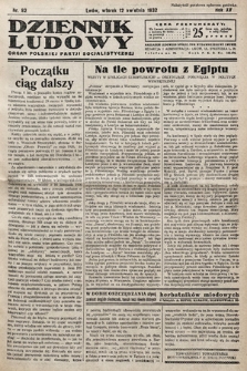 Dziennik Ludowy : organ Polskiej Partij Socjalistycznej. 1932, nr 82
