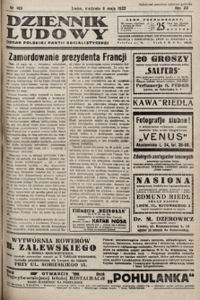 Dziennik Ludowy : organ Polskiej Partij Socjalistycznej. 1932, nr 103
