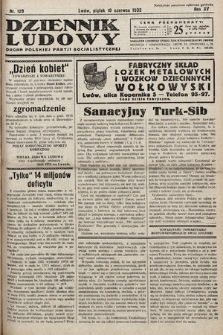 Dziennik Ludowy : organ Polskiej Partij Socjalistycznej. 1932, nr 129