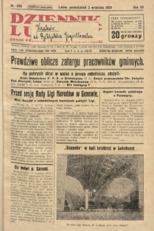 Dziennik Ludowy : organ Polskiej Partji Socjalistycznej. 1929, nr 200