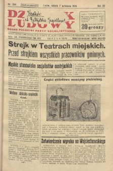 Dziennik Ludowy : organ Polskiej Partji Socjalistycznej. 1929, nr 204
