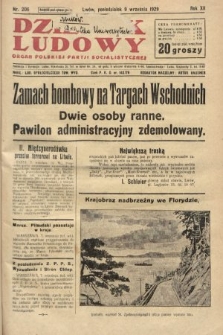Dziennik Ludowy : organ Polskiej Partji Socjalistycznej. 1929, nr 206