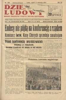 Dziennik Ludowy : organ Polskiej Partji Socjalistycznej. 1929, nr 209