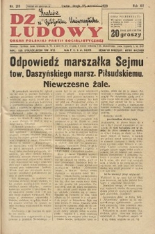 Dziennik Ludowy : organ Polskiej Partji Socjalistycznej. 1929, nr 219
