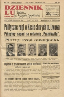 Dziennik Ludowy : organ Polskiej Partji Socjalistycznej. 1929, nr 225