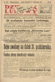 Dziennik Ludowy : organ Polskiej Partji Socjalistycznej. 1929, nr 236