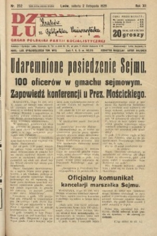 Dziennik Ludowy : organ Polskiej Partji Socjalistycznej. 1929, nr 252