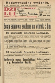 Dziennik Ludowy : organ Polskiej Partji Socjalistycznej. 1929, nr 255