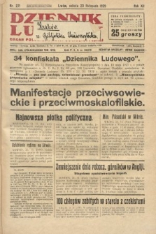 Dziennik Ludowy : organ Polskiej Partji Socjalistycznej. 1929, nr 271