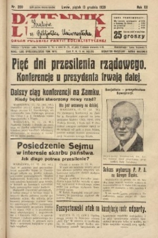Dziennik Ludowy : organ Polskiej Partji Socjalistycznej. 1929, nr 289