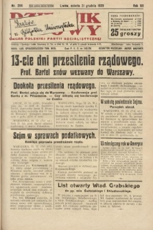 Dziennik Ludowy : organ Polskiej Partji Socjalistycznej. 1929, nr 296