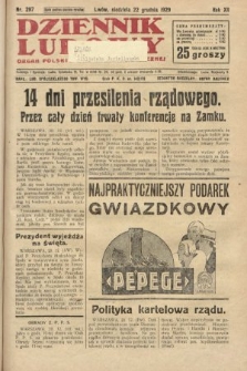 Dziennik Ludowy : organ Polskiej Partji Socjalistycznej. 1929, nr 297