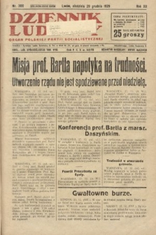 Dziennik Ludowy : organ Polskiej Partji Socjalistycznej. 1929, nr 300