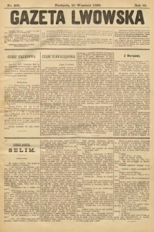 Gazeta Lwowska. 1899, nr 206