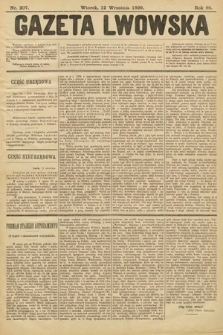 Gazeta Lwowska. 1899, nr 207