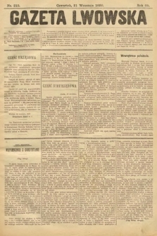 Gazeta Lwowska. 1899, nr 215