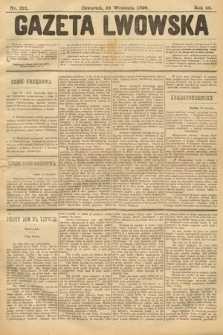 Gazeta Lwowska. 1899, nr 221