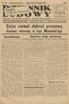 Dziennik Ludowy : organ Polskiej Partji Socjalistycznej. 1927, nr 215